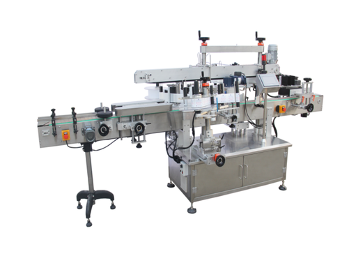 Precision Automatic Sticker Labeling Machine PLC System With HMI Touchscreen