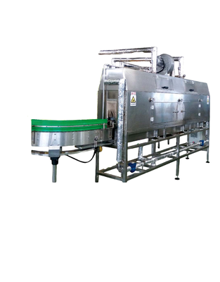 PLC Control Steam Shrink Tunnel For Beverage Food Dairy Pharmaceutical