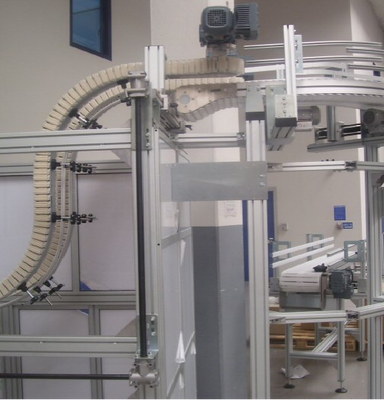 Continuous Flexible Conveyor Chain Conveyor System For Automotive Industries