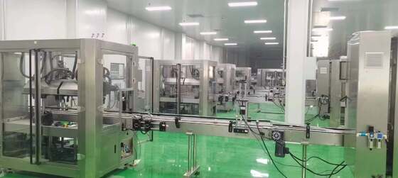 Precision Automatic Inline Filling Machine PLC Control Compact And Modular Design